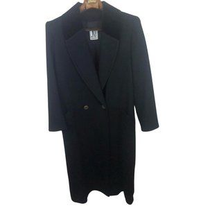 Jones New York Vintage Long %100 Wool Coat, Mens Long Coat Pristine condition